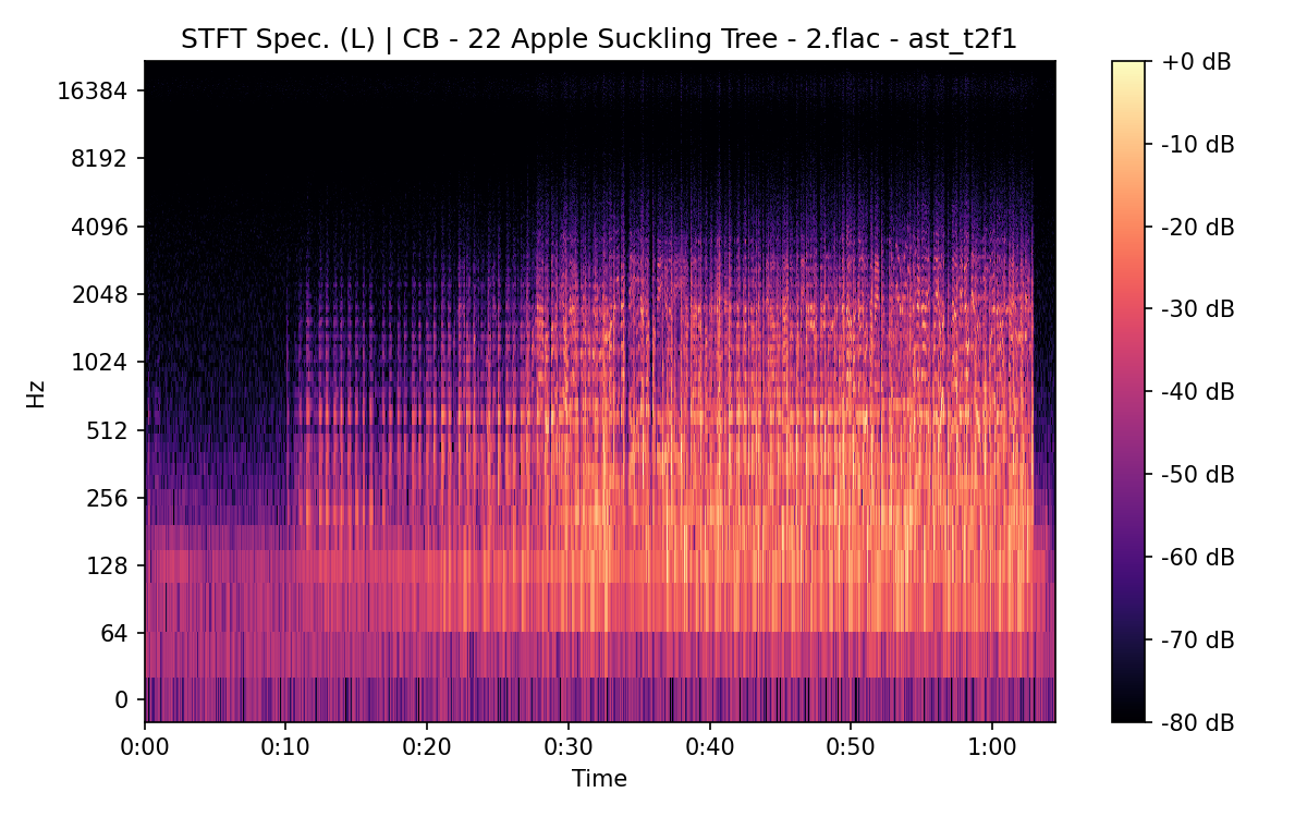 STFT Spectrogram (Left)