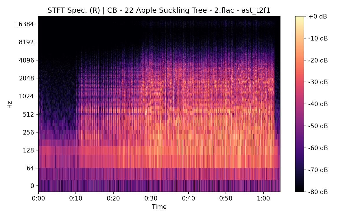 STFT Spectrogram (Right)